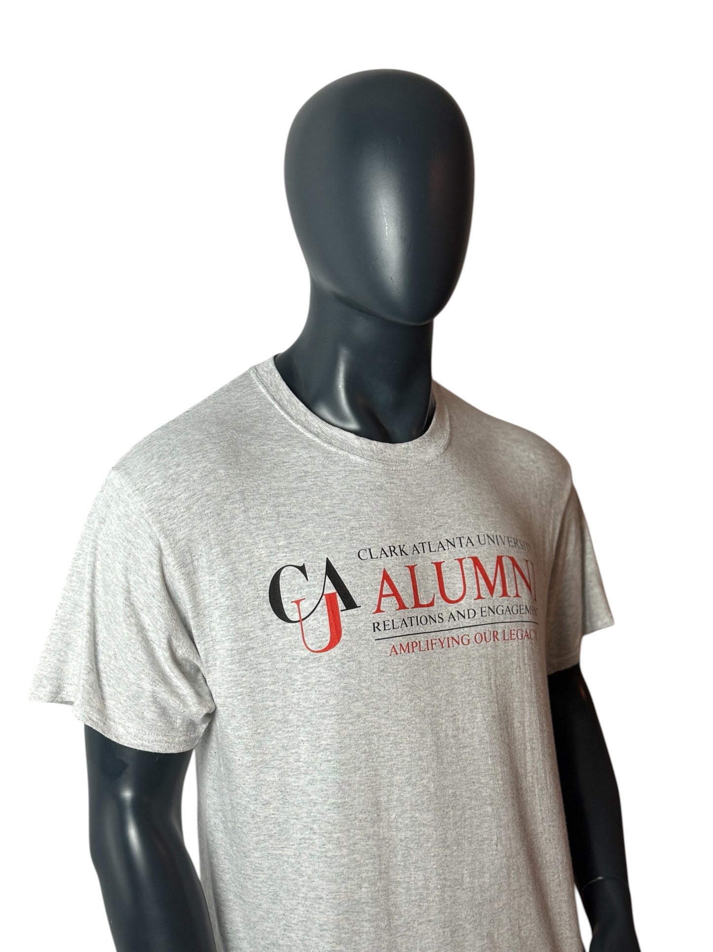 Clark Atlanta University Alumni Vintage Style T Shirt Grey Size L