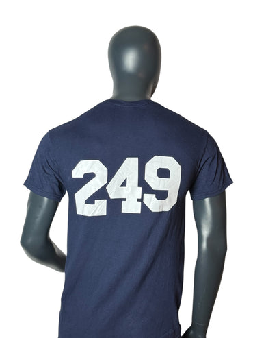 Carolina UVC T-shirt Bleu marine Imprimé universitaire au dos 249 Taille M
