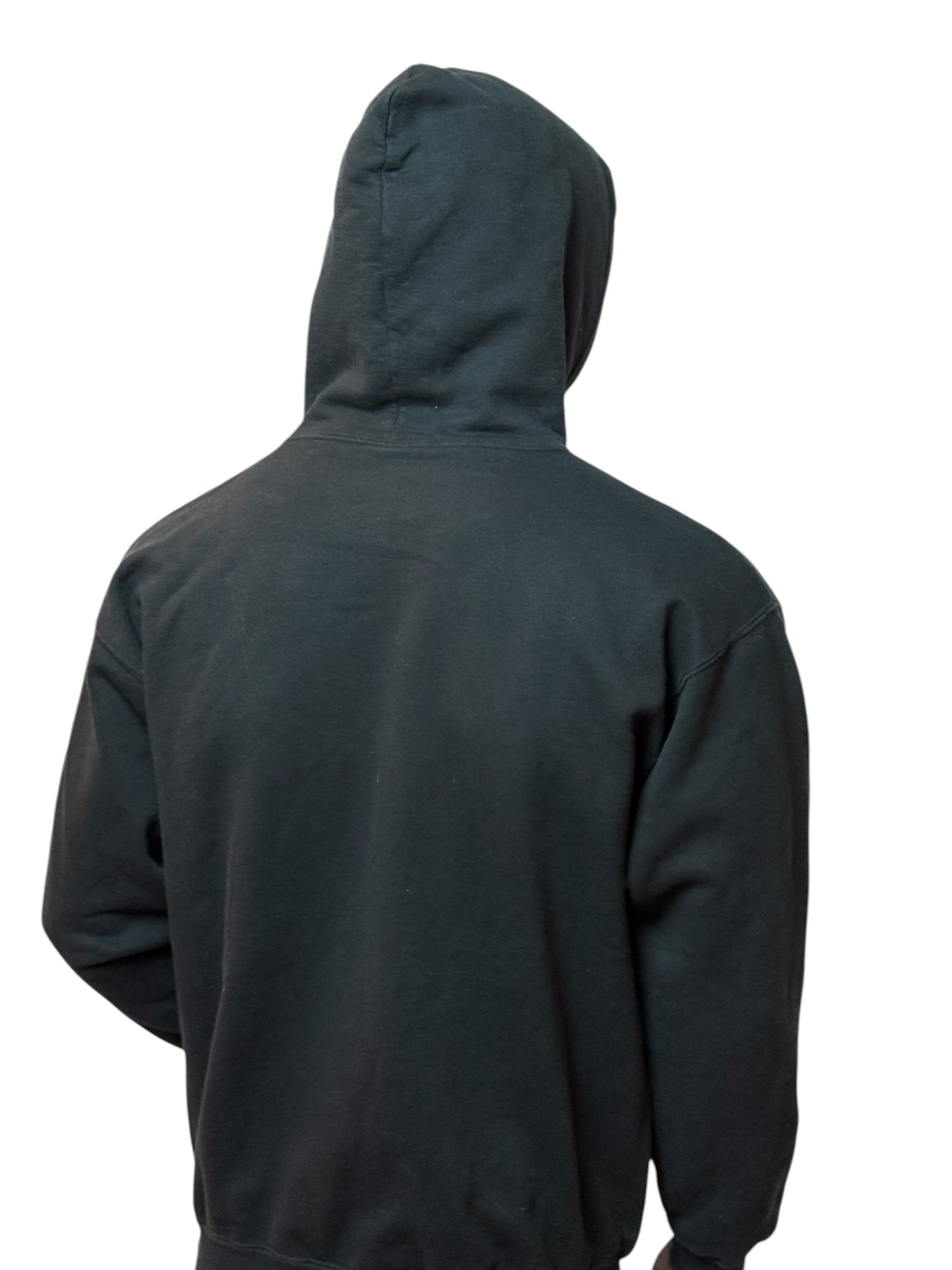 Vintage The Clash Hoodie Schwarz Band Print Rock Punk Streetwear Size M