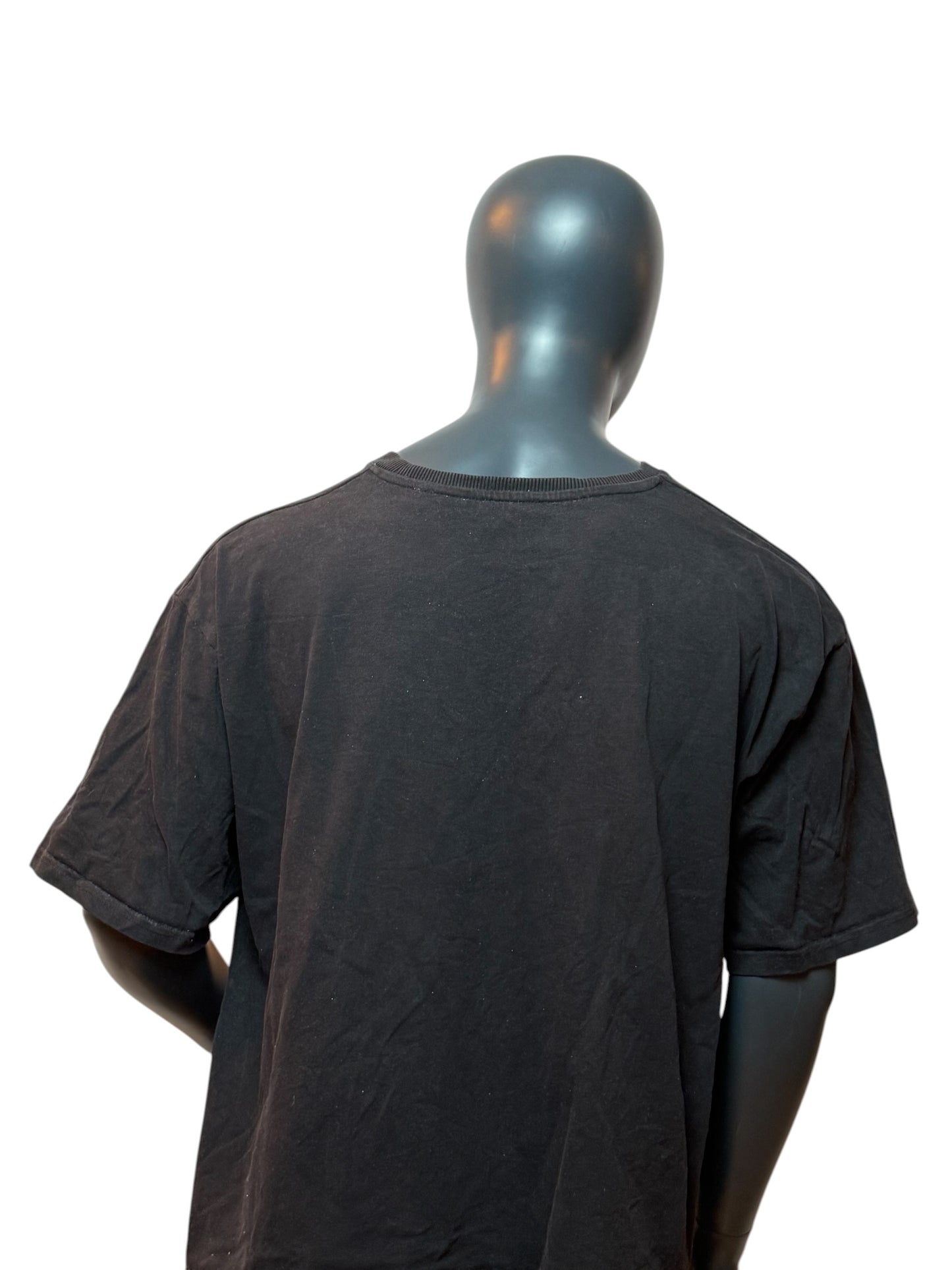 Push To Exit 6PM T-Shirt Black  Graphic Tee Streetwear Size M/L