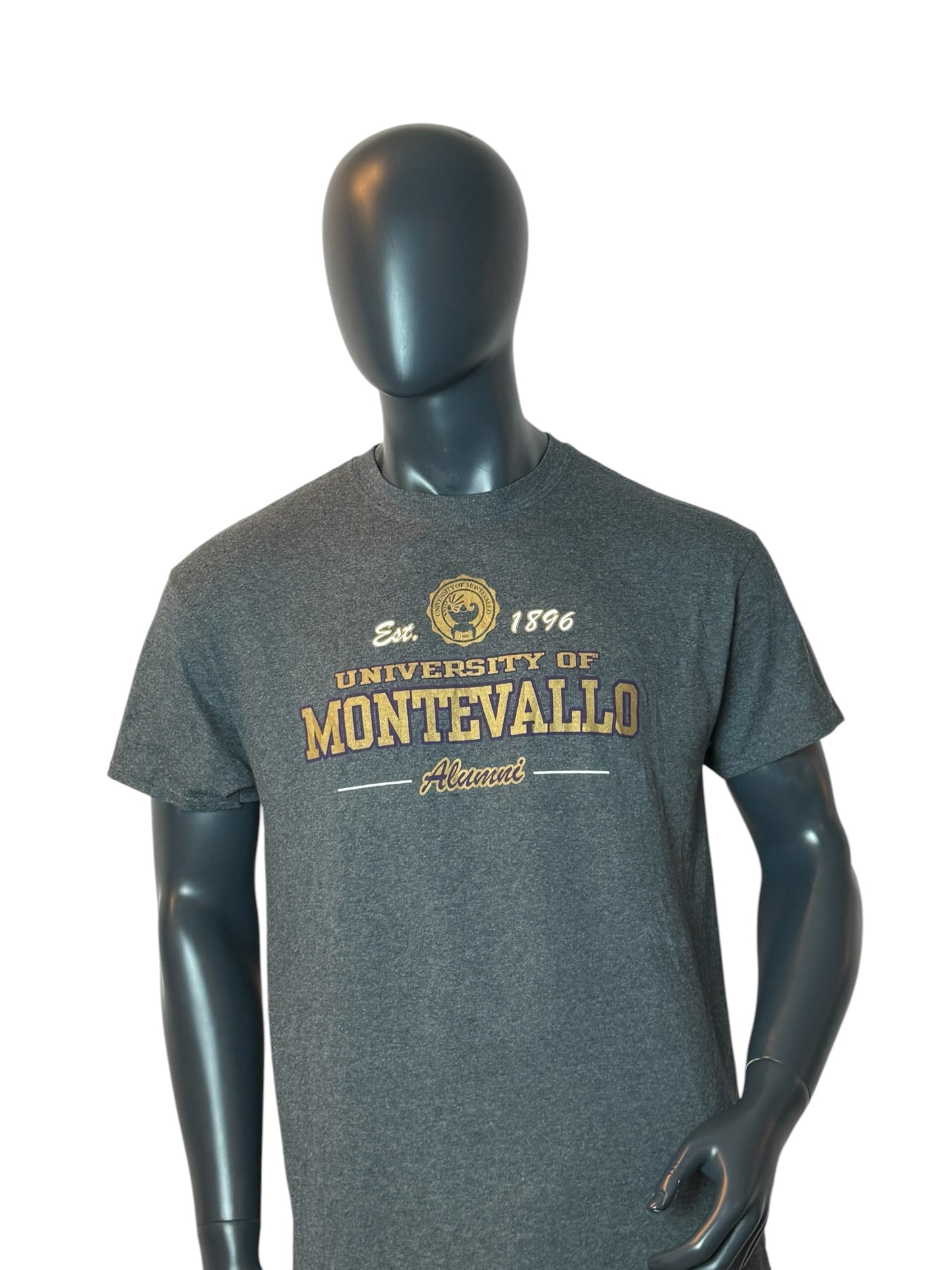 University of Montevallo Alumni Vintage T-Shirt Grey Size L