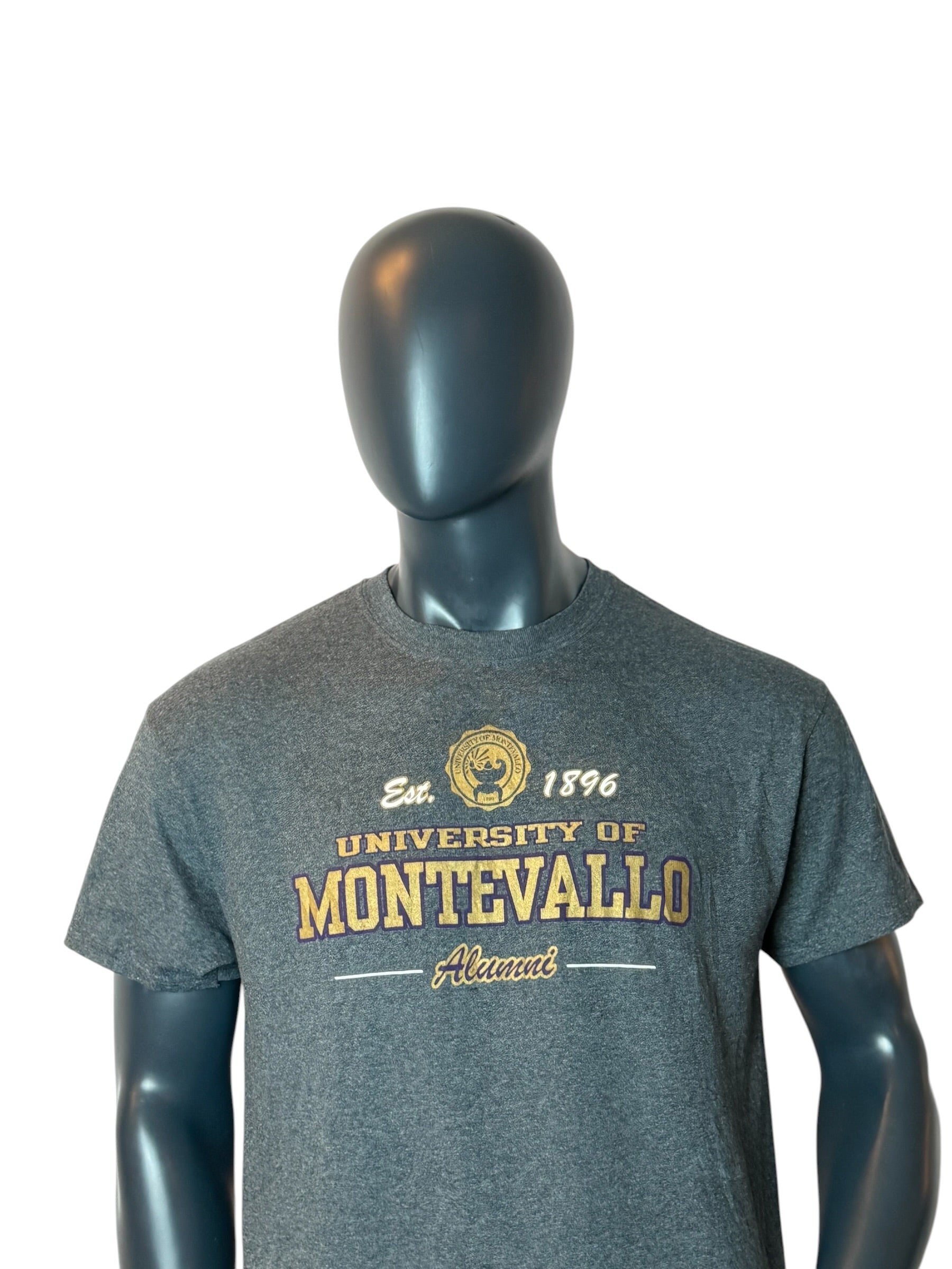 University of Montevallo Alumni Vintage T-Shirt Grey