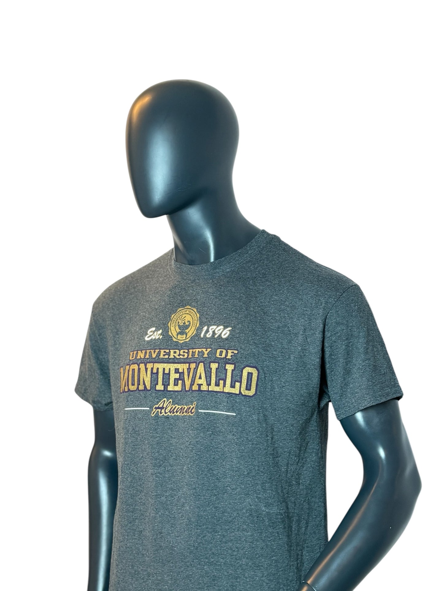 University of Montevallo Alumni Vintage T-Shirt Grey Size L