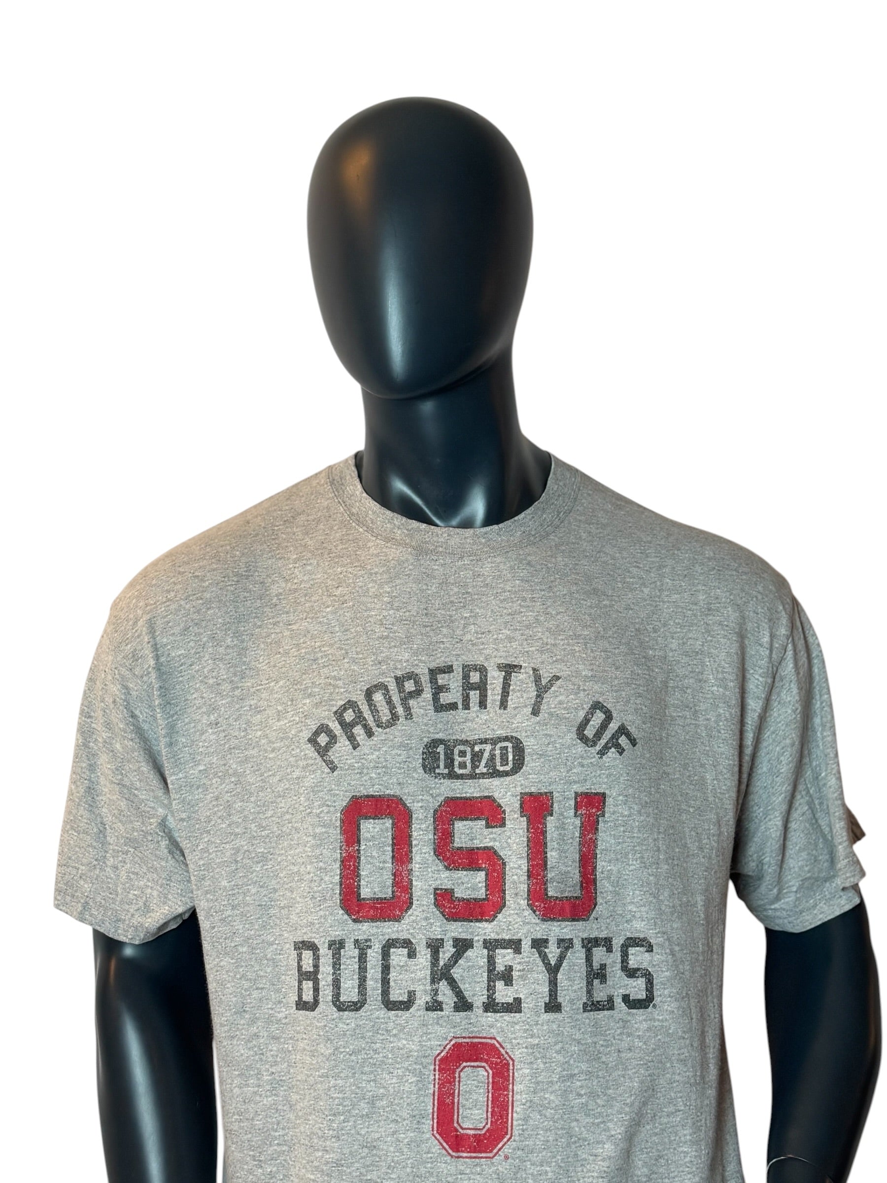 Ohio State Buckeyes OSU Vintage T-Shirt Grey