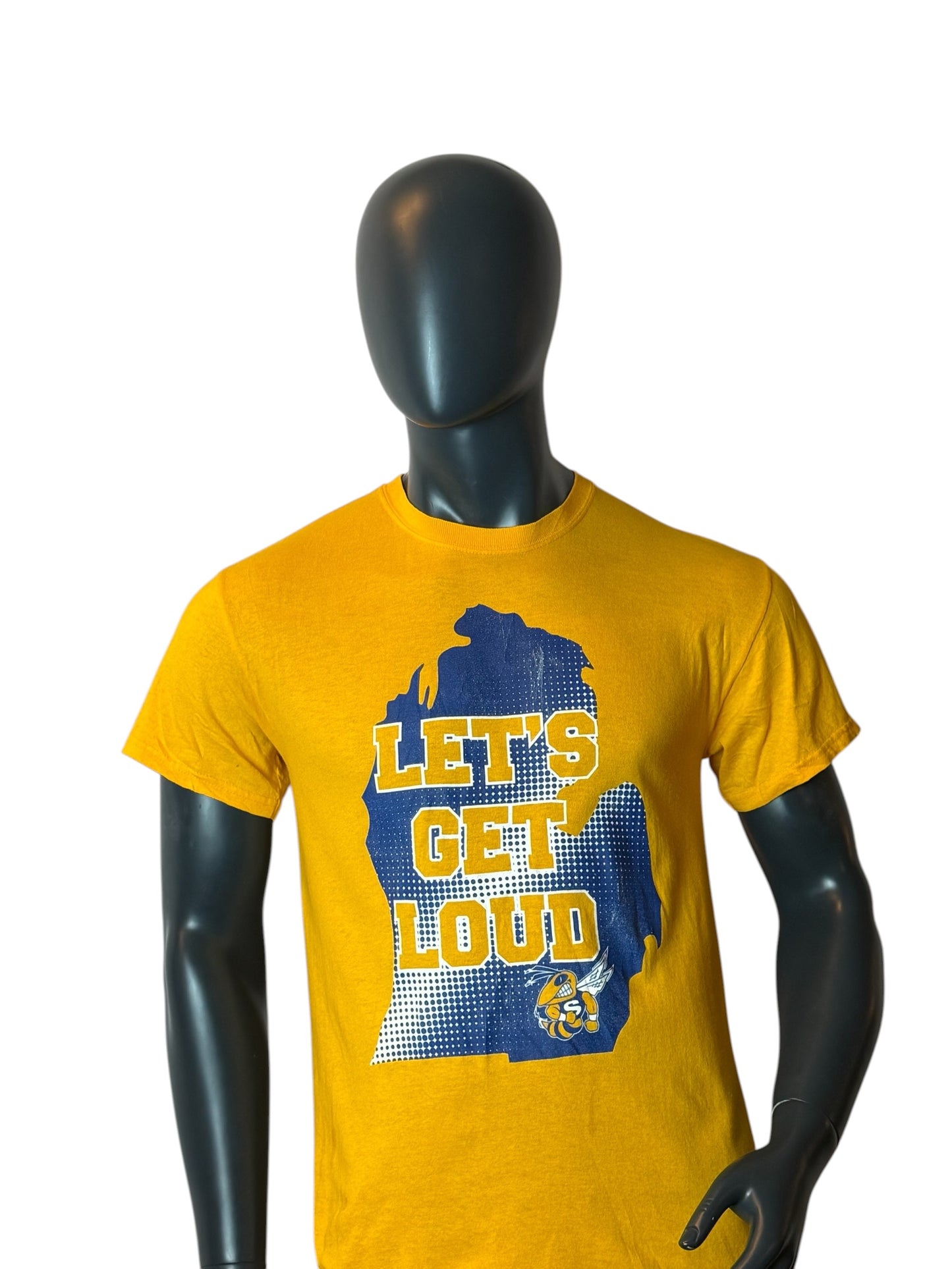 Saline Maize Out 2010 Vintage T-Shirt Yellow Size M