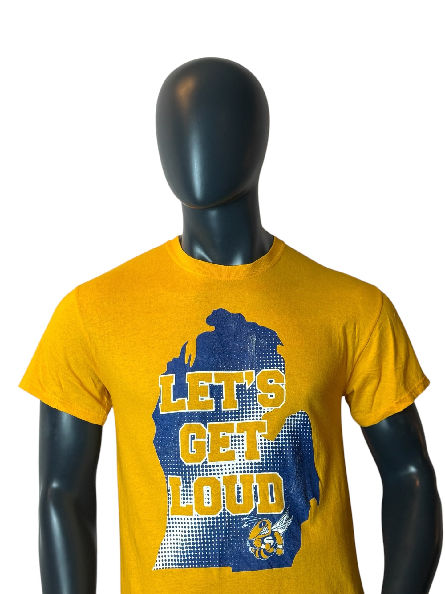 Saline Maize Out 2010 Vintage T-Shirt Yellow Size M
