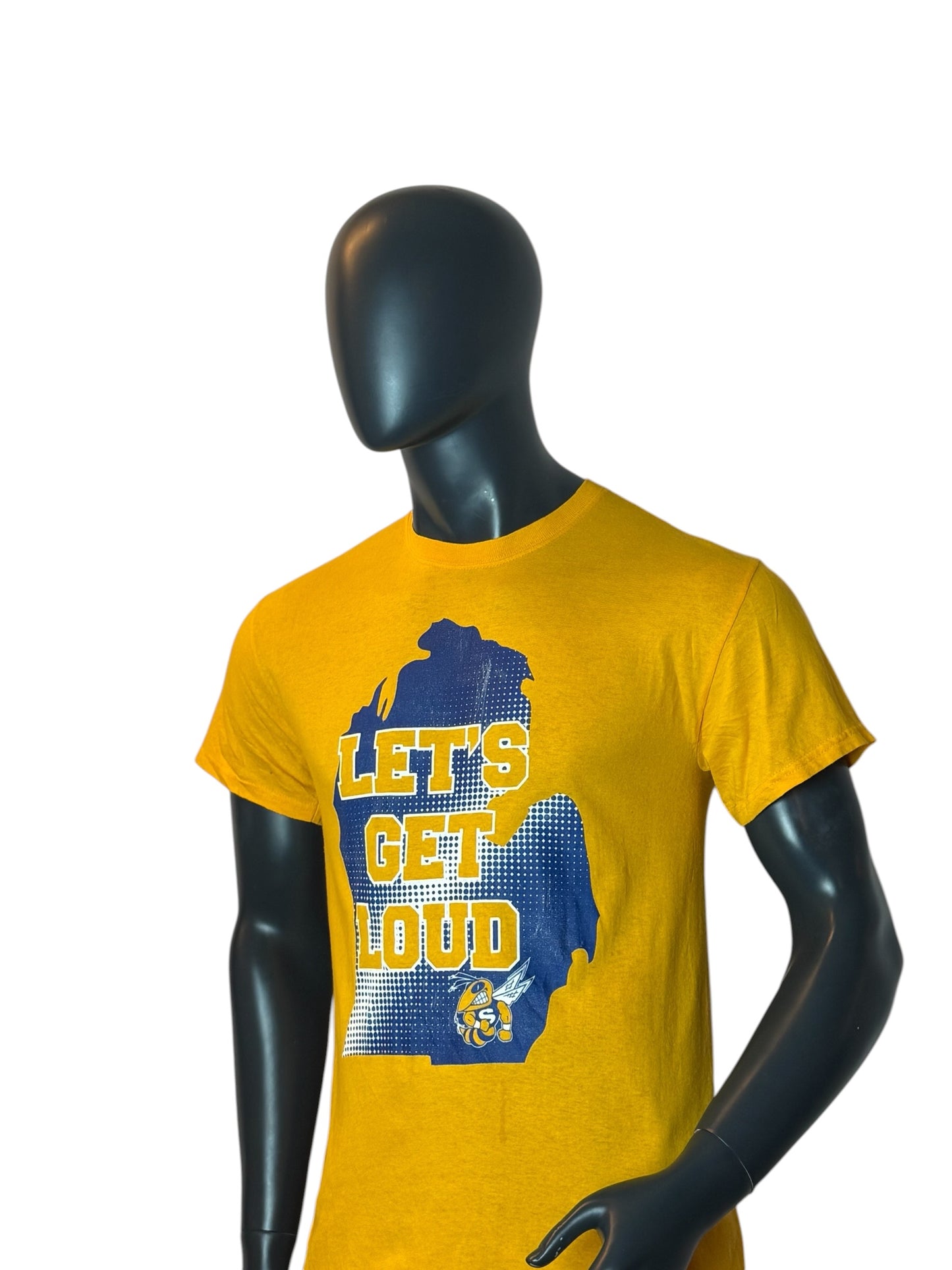 Saline Maize Out 2010 Vintage T-Shirt Yellow Size M