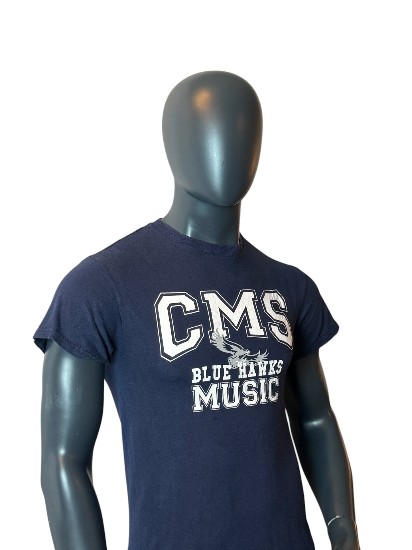 CMS Blue Hawks Music T-Shirt Navy Size S
