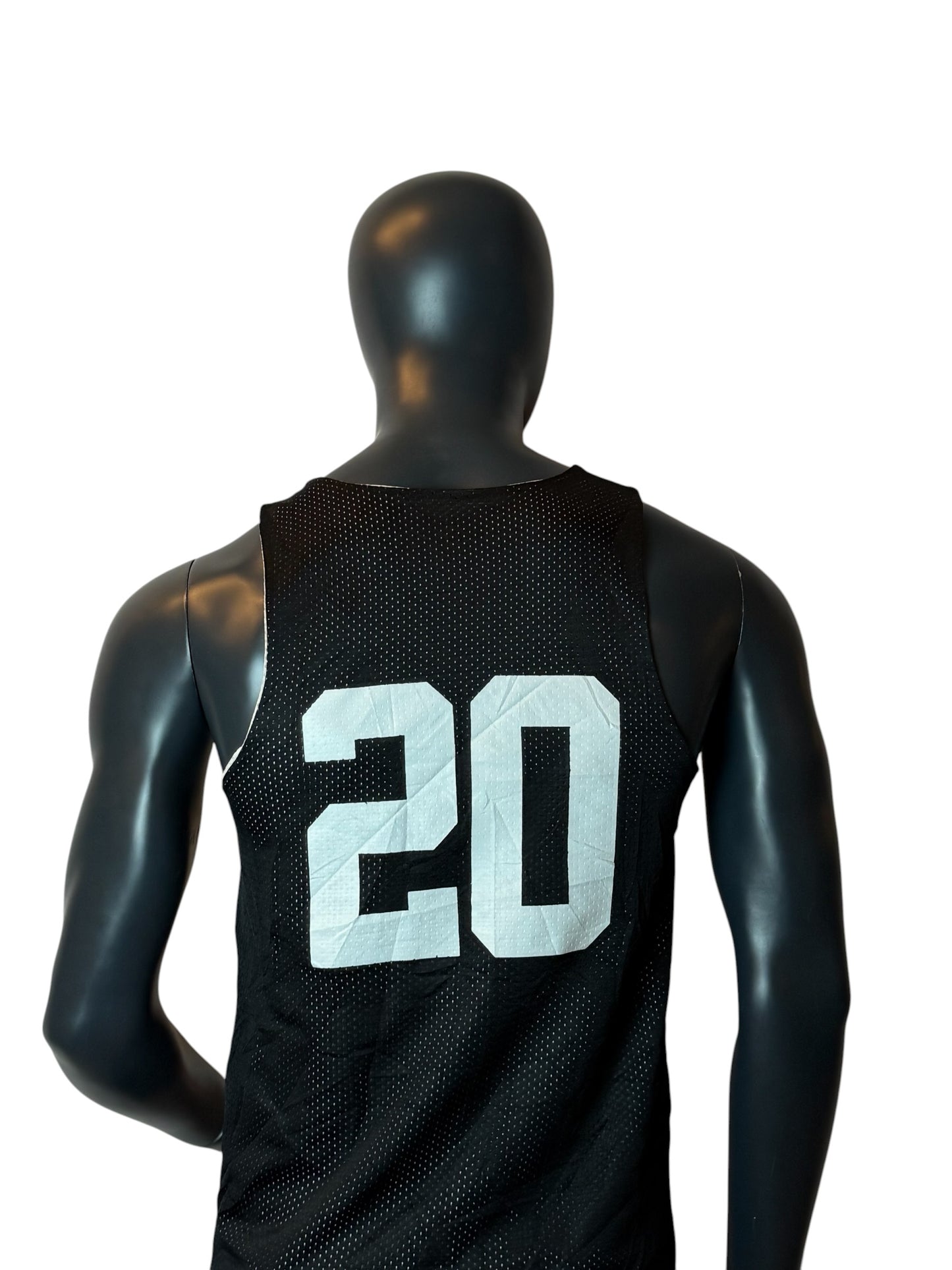 Seattle Select Basketball Reversible Mesh Jersey Black White Size M