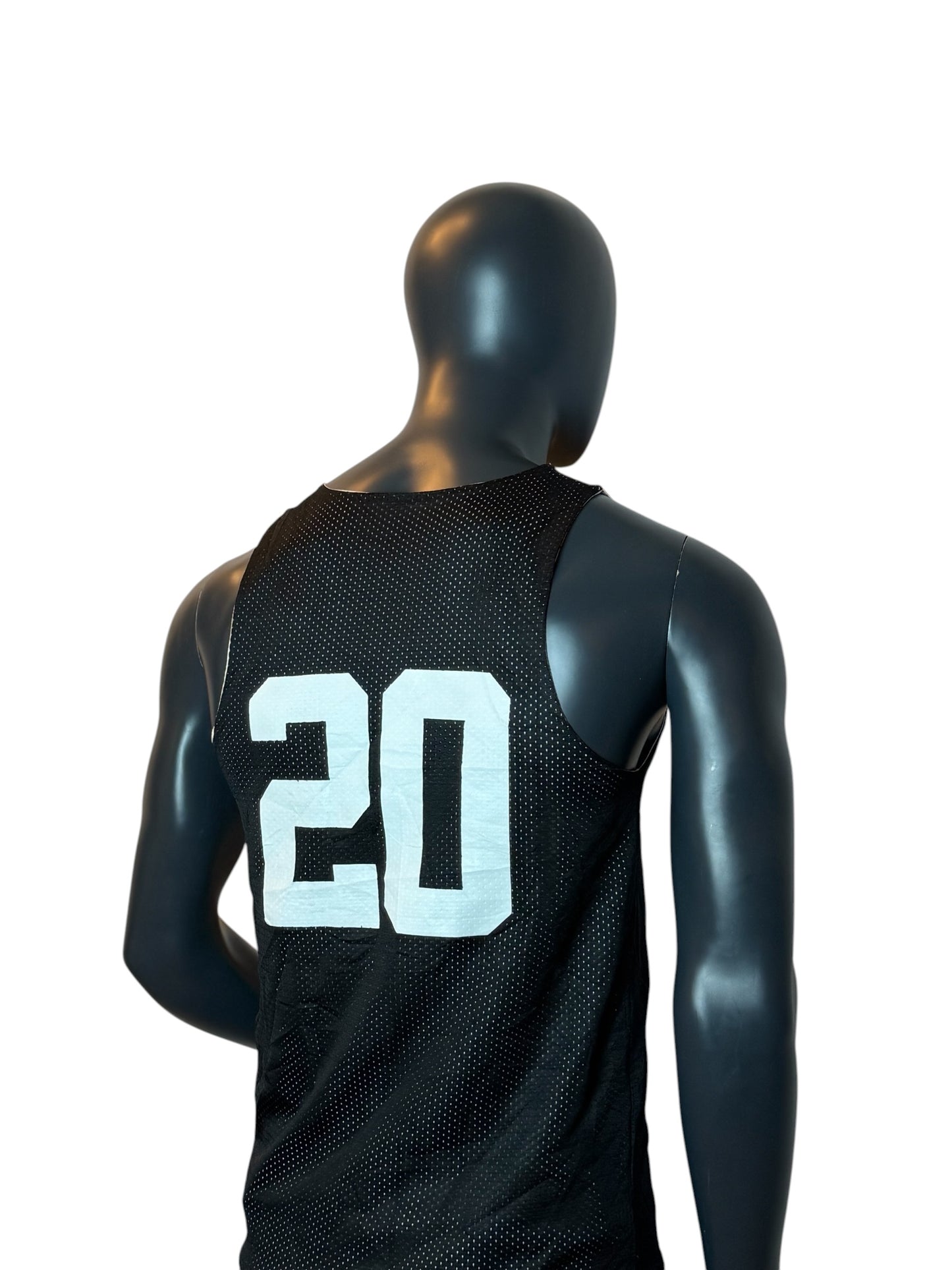 Seattle Select Basketball Reversible Mesh Jersey Black White Size M