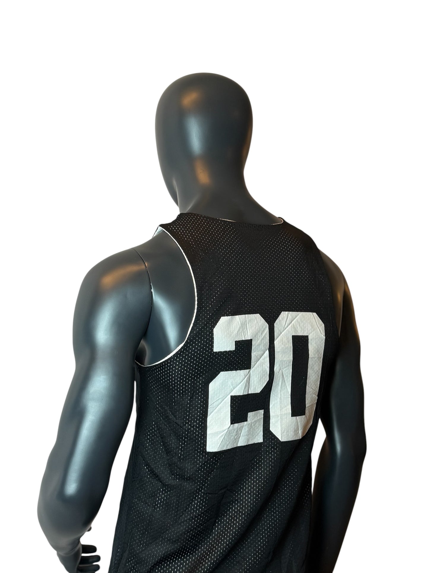 Seattle Select Basketball Reversible Mesh Jersey Black White Size M