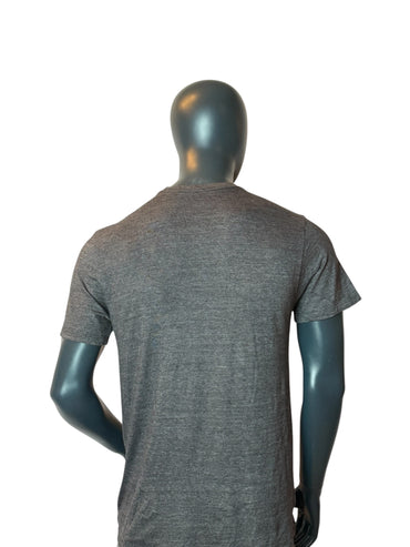 T-shirt graphique de hockey CCM Gris Rétro Vintage Sportswear urbain Taille L