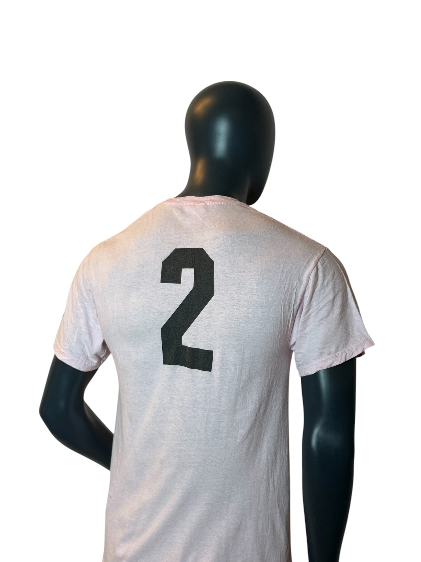 Soccer SVS Cooper City Optimist T Shirt Pink Graphic Retro Vintage USA Streetwear Size M