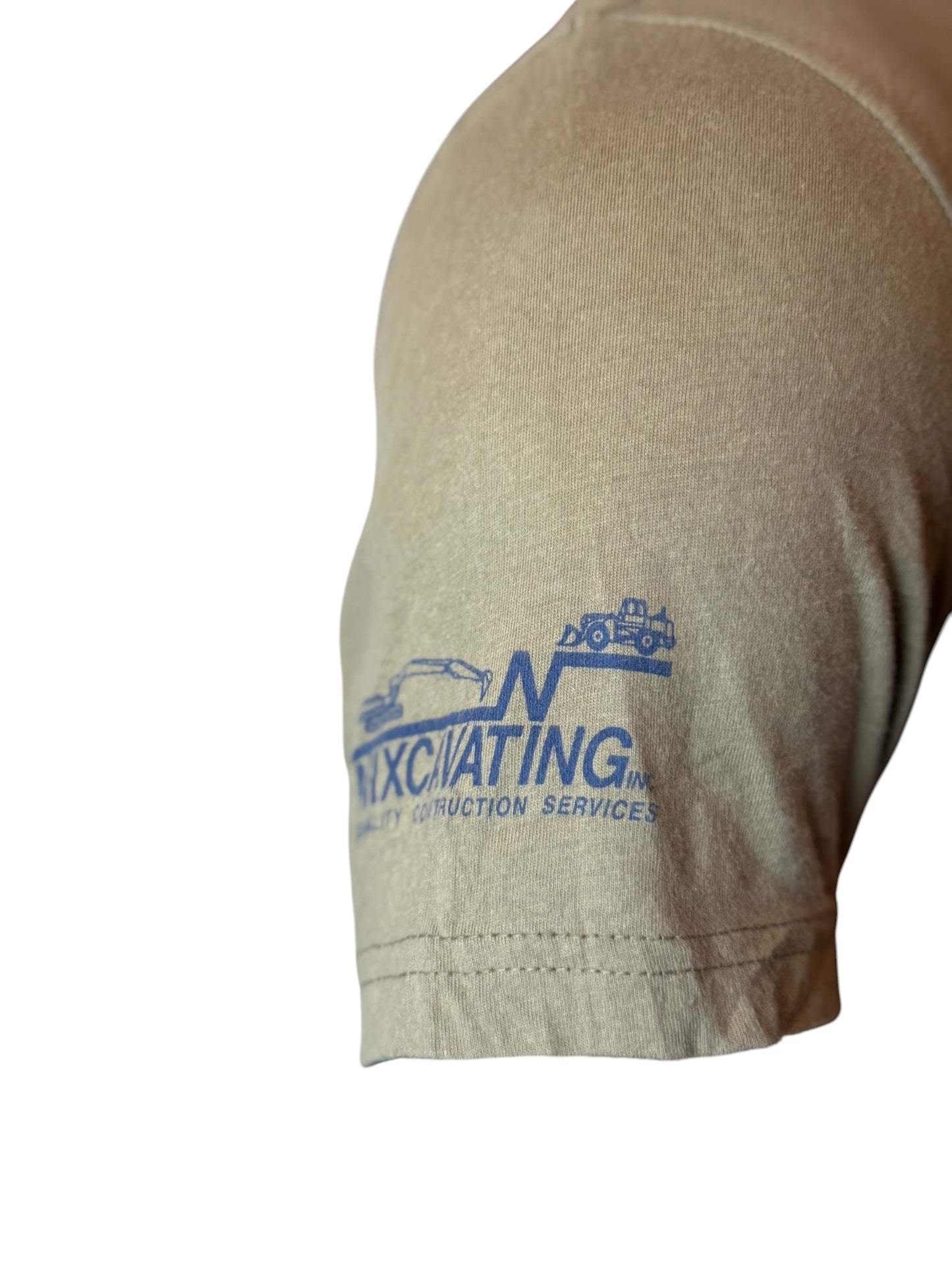 Colorado 500 Retro T Shirt Beige Motorcycle Graphic USA Event Tee Size S