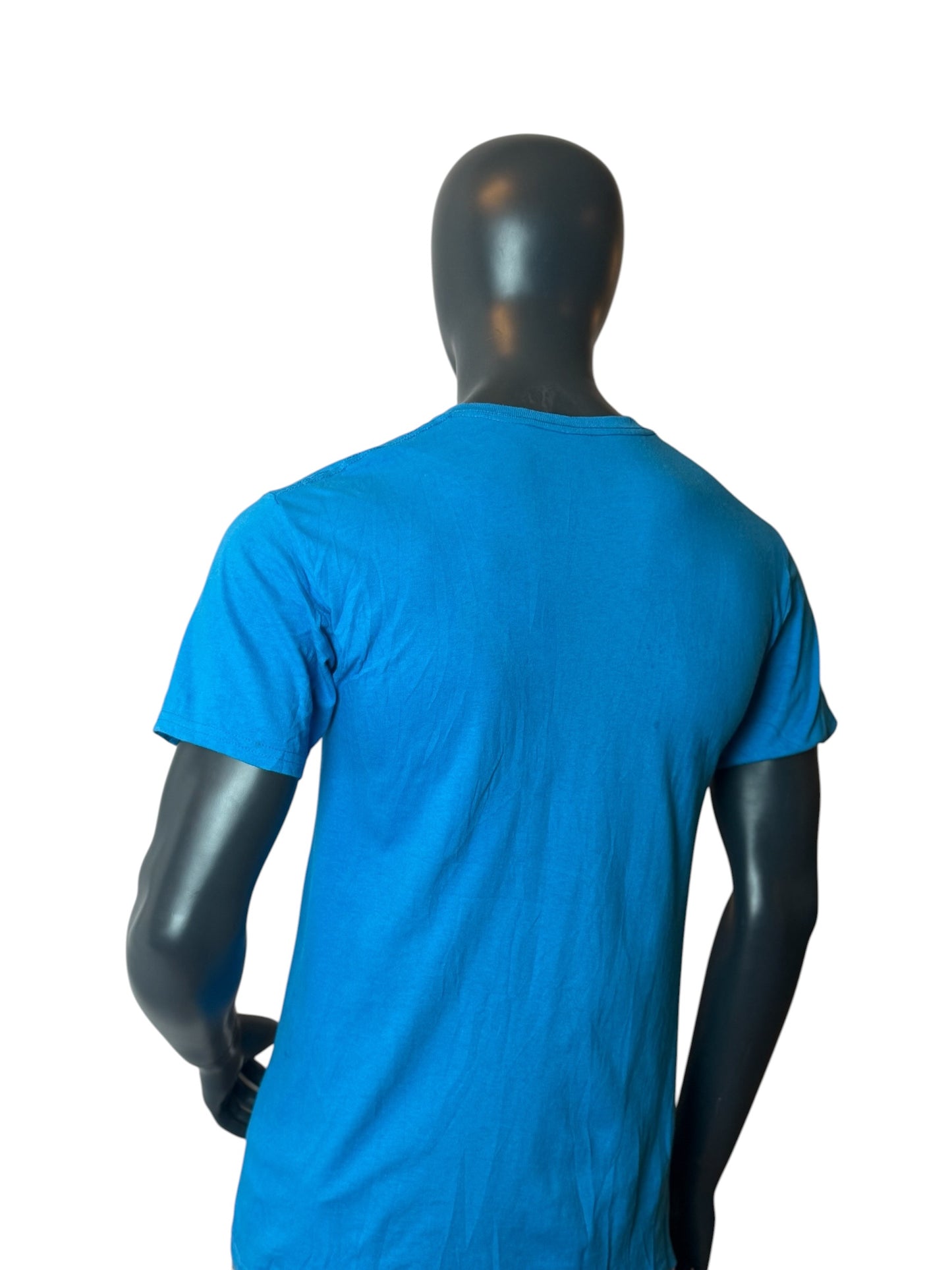 Vintage Sondheim High School T-Shirt Blue College USA Streetwear Size XL