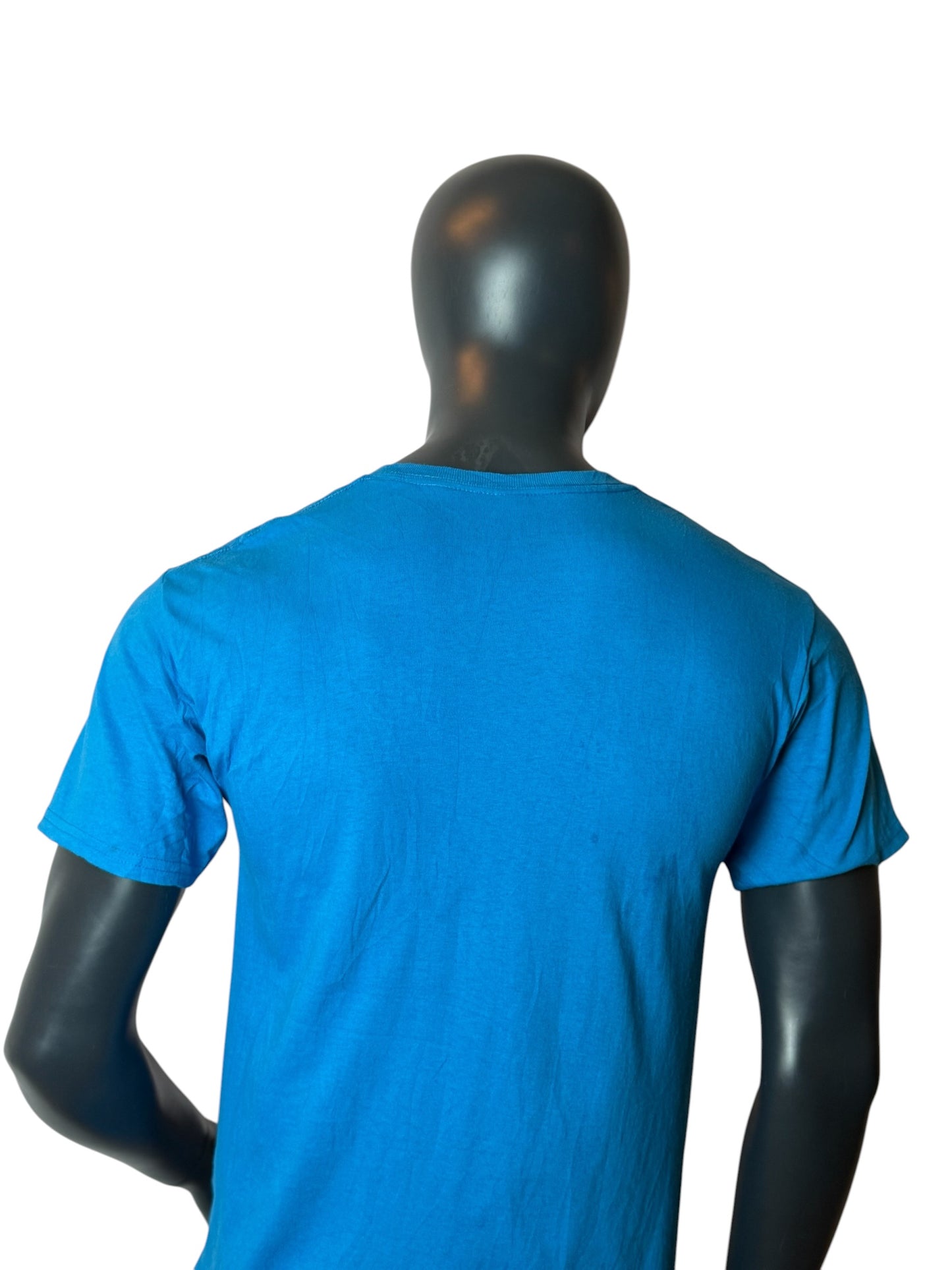 Vintage Sondheim High School T-Shirt Blue College USA Streetwear Size XL