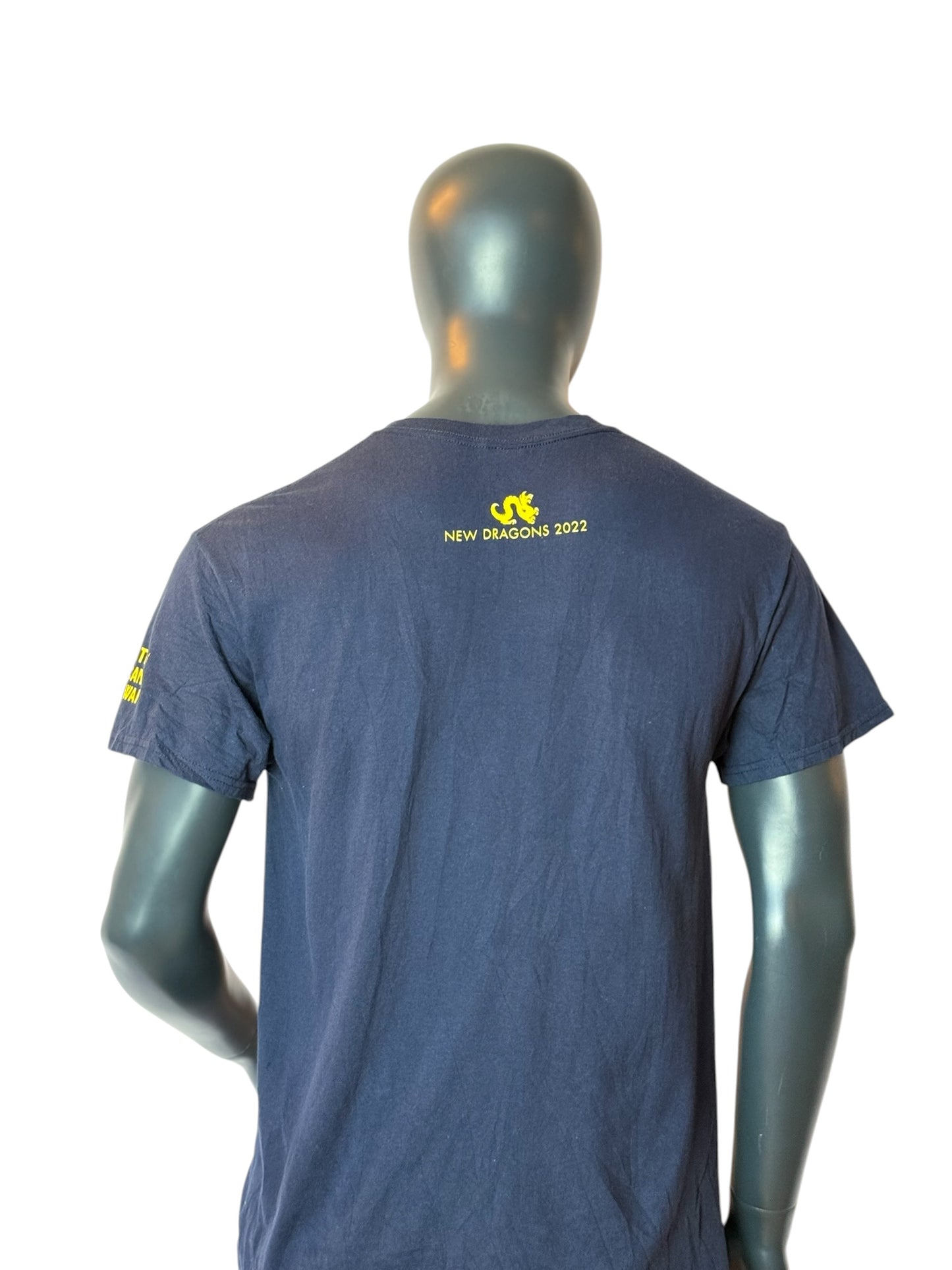 Drexel University Graphic T Shirt Navy Vintage Retro College Tee Size L