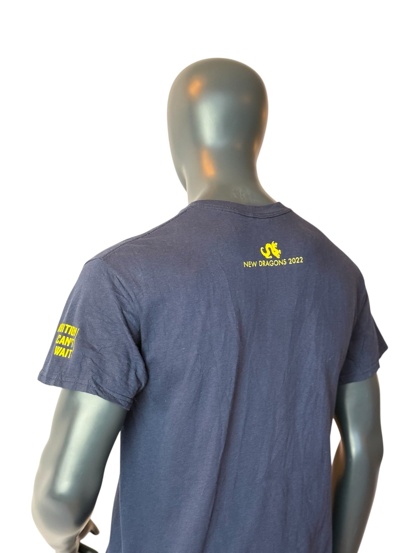 Drexel University Graphic T Shirt Navy Vintage Retro College Tee Size L