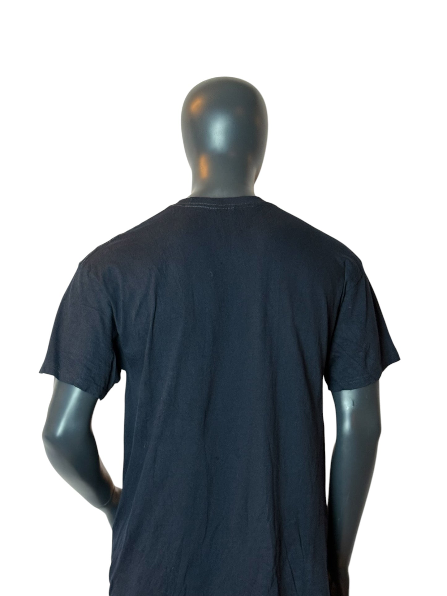 Vintage Aspen Grove Y Logo T Shirt Navy College Graphic Tee Size XL