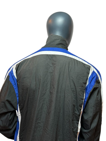 Vintage 90s Track Jacket Herren, Retro Trainingsjacke Sport Style Streetwear Unikat Size M